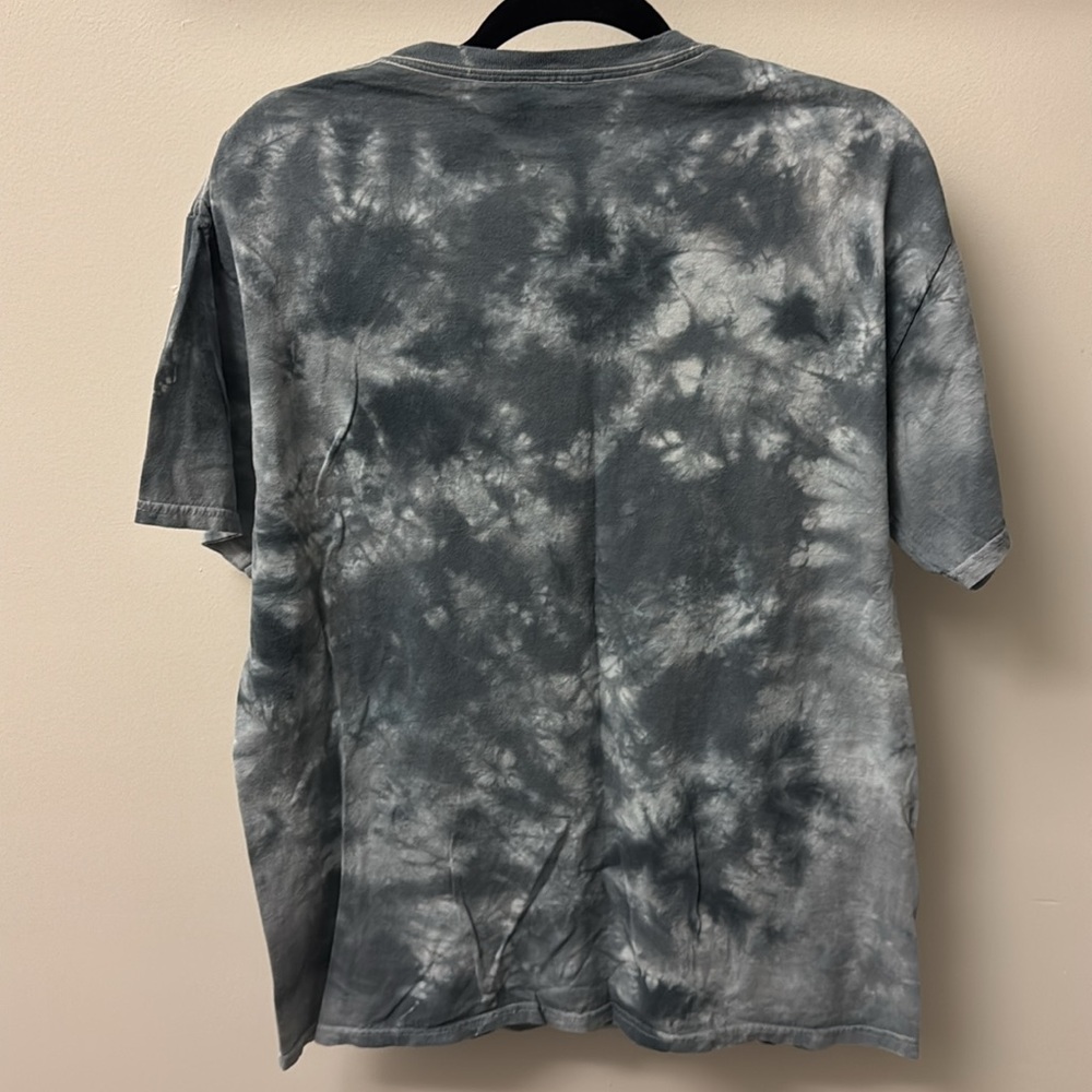 Chemistry NASA T-shirt Size L Color Gray White Black Tie-dye - Picture 5 of 9